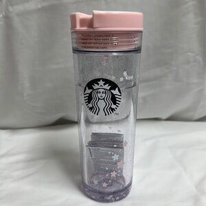 Starbucks Pink Glitter Cherry Blossom Romantic Blossom 16 oz